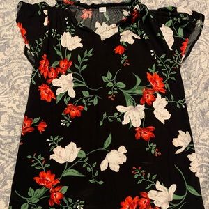 Old Navy floral blouse